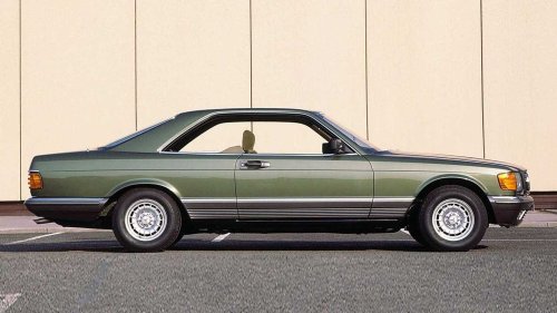 Mercedes, Dieser Mercedes SEC mit Breitbau und Brutalo-V12 ist grandioser Irrsinn
