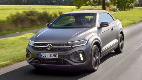 VW verkauft immer noch ein Cabrio-SUV mit Schaltgetriebe