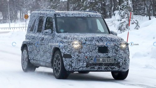 Mercedes, Kleiner Mercedes G zeigt sich erneut als Erlkönig