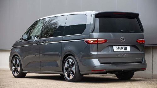 The better way: VW Bus T7 Multivan mit H&R-Tieferlegungsfedern