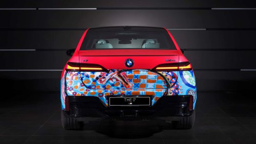 BMW, BMW i7, BMW i7 als mobile Leinwand auf der Frieze Seoul 2025
