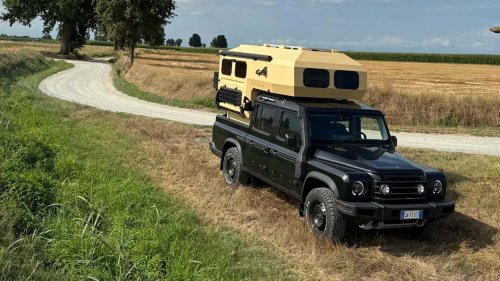 INEOS Quartermaster: versión camper con la célula Gladiator S