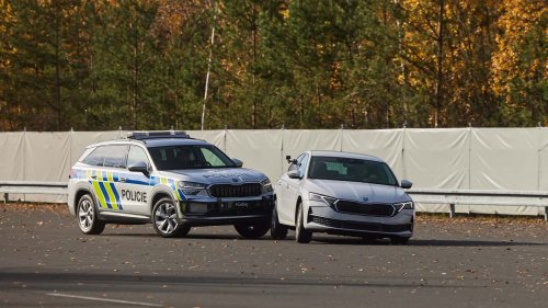 Skoda, Skoda Kodiaq, Tschechische Polizei bekommt neue Skoda Kodiaq RS