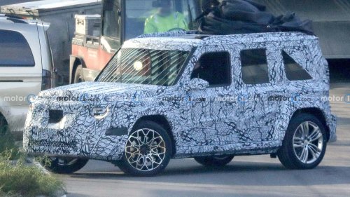 Mercedes, Sensation: Baby G von Mercedes erstmals als Erlkönig erwischt