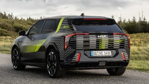Kia, Here's Your First Look at Kia's Sporty EV4 GT