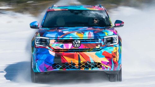 Volkswagen, Volkswagen Atlas, I Drifted a 2027 Volkswagen Atlas Prototype on Ice. It Seemed Promising