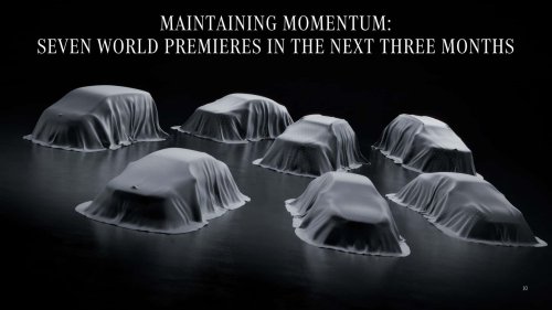 Mercedes, Mercedes annonce six premières électriques pour 2026