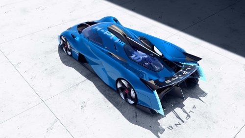 Alpine, Ferrari, Alpine Ingin Menantang Ferrari dengan Hypercar Hybrid 1.000 HP