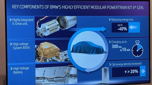 BMW, Primer vistazo al Serie 3 eléctrico de BMW