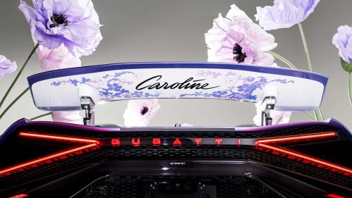 Bugatti W16 Mistral als Lavendel-Unikat: Sweet Caroline