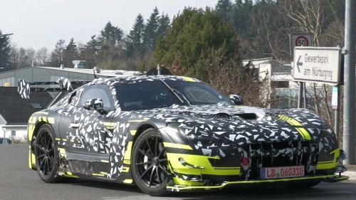 Mercedes, La nouvelle Mercedes-AMG Black Series filmée au Nürburgring