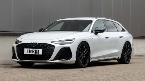 Der Audi A6 Avant 2.0 TDI Quattro mit H&R Tieferlegungsfedern