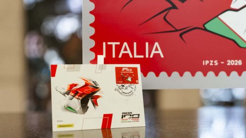 Un nuevo sello celebra el centenario de Ducati