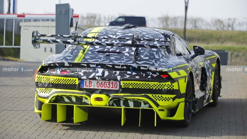 Neuer Mercedes‑AMG GT Black Series zeigt sich als Erlkönig im Detail
