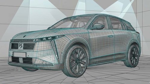 Les voitures deviennent plus plates, le nouveau minimalisme 3D