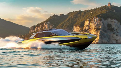 Lamborghini a un nouveau yacht qui ressemble à une supercar