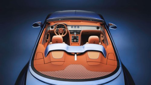 Un cabriolet sur mesure avec moteur W12 et détails faits main