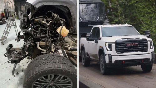 'Bluetooth: Disconnected:' Woman’s GMC Falls Off Lift. Why Is the Dealership Quoting Her $12K to Fix It?