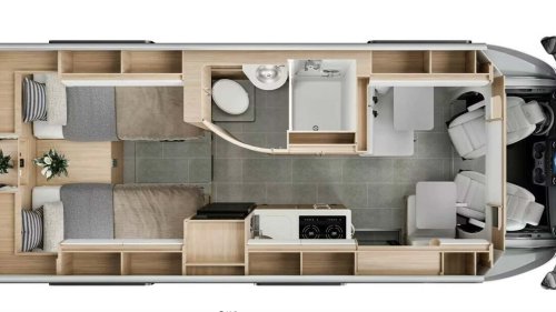 Leisure Travel Vans Unity TBX, una autocaravana canadiense de lujo