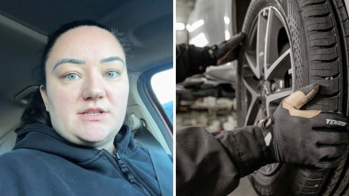 Woman Gets Her Tires Rotated. Then The Mechanic Gives Her A Lug Nut And Says She Has To Be Responsible For It