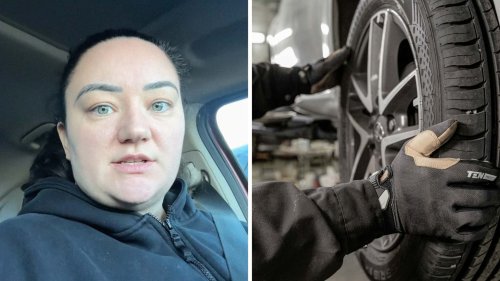 Woman Gets Her Tires Rotated. Then The Mechanic Gives Her A Lug Nut And Says She Has To Be Responsible For It