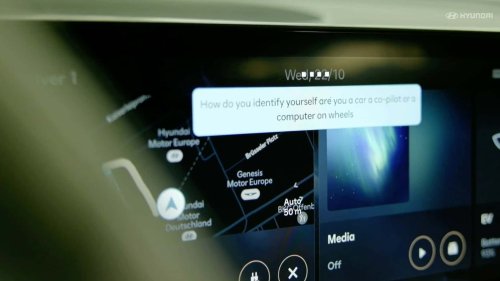 Nous avons discuté... avec une voiture