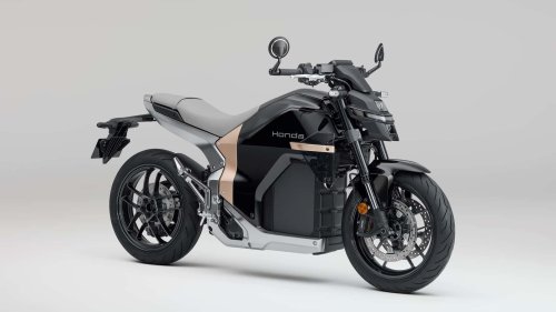 Honda, Esta es la primera moto eléctrica de Honda, y es gloriosa.
