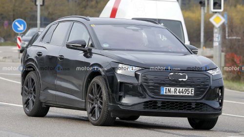 Audi Q4 e-tron (2026): Facelift zeigt sich fast ungetarnt