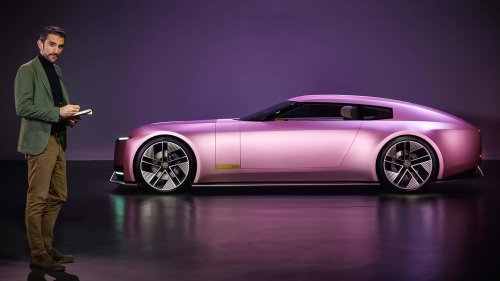 Jaguar's New Extravagant Car Comes Out of Hiding
