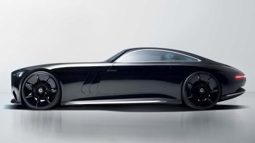 Mercedes, Mercedes Vision Iconic (2025): Hommage mit leuchtendem Ego