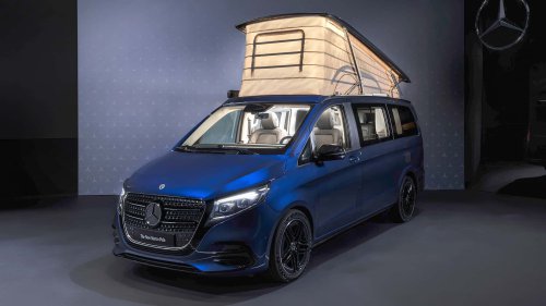 Le nouveau van Mercedes est une vraie maison sur roues