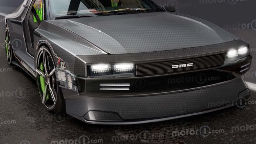 So würde ein DeLorean aus "Zurück in die Zukunft 4" aussehen
