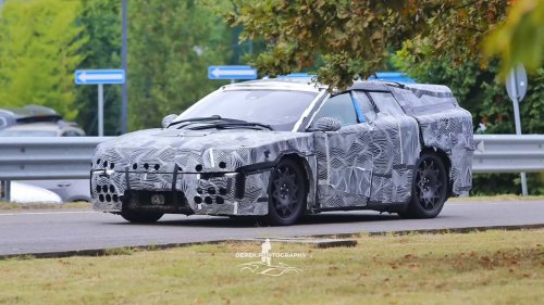 Ferrari, La Ferrari électrique se cache sous un camouflage un peu particulier