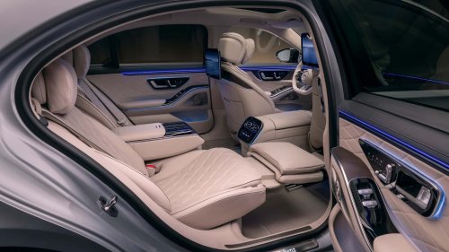 El lujoso interior del Mercedes-Benz Clase S 2026