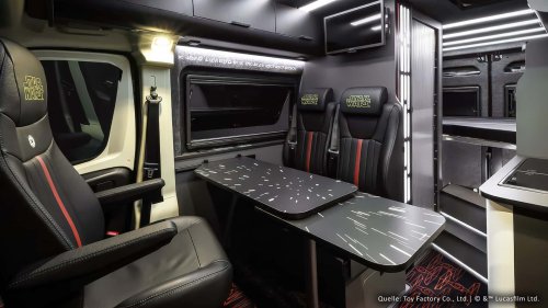 Offizieller Star-Wars-Camper: Darth Vaders Todesstern auf Rädern