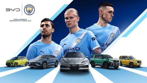 BYD, Tras el Inter de Milán, BYD firma el patrocinio con el Manchester City