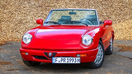 Alfa Romeo Spider (1993) im Fahrbericht: Echter Charakterkopf
