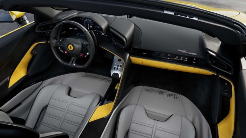 Ferrari, Ferrari Testarossa, Ferrari 849 Testarossa : L'intérieur de la nouvelle supercar du cheval cabré