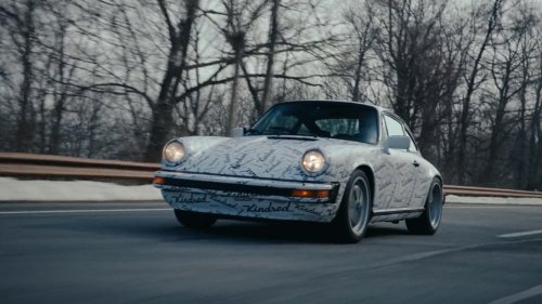 Porsche, Porsche 911, This $300K Porsche 911 Restomod Swaps Gas Engine For Electric Motor
