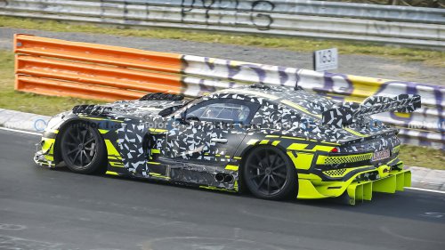 Neuer Mercedes‑AMG GT Black Series zeigt sich als Erlkönig im Detail