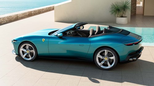 Ferrari Amalfi Spider : 640 ch du V8 en plein air
