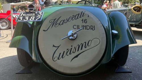 La Maserati V4 Zagato bat des records à Rome