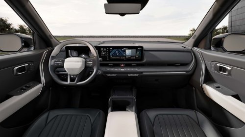 L’intérieur du nouveau SUV hybride de Kia