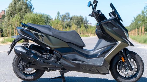 Prueba KYMCO DTX 350: un scooter práctico, urbano y campero
