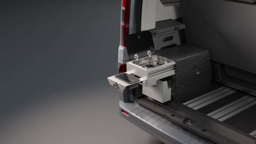 Renault, Renault Trafic, Renault Trafic Escapade : le van de voyage avec cuisine