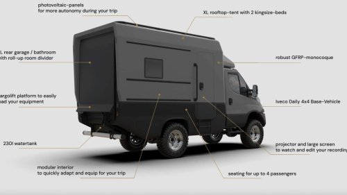 La Epicore de Pichler Nutzfahrzeuge es una camper 4x4 preparada para todo