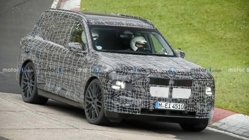 BMW, BMW X7, BMW X7 (2028) als Erlkönig erwischt: Dicker M-Brummer kommt