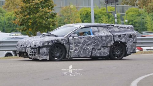 Ferrari, El primer Ferrari eléctrico se oculta asemejándose al Breadvan