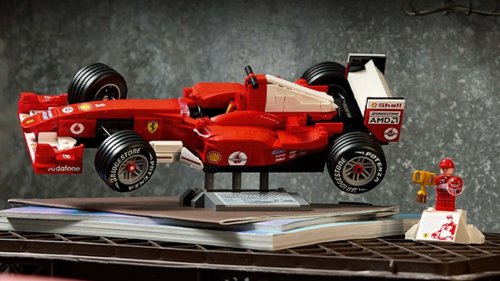 La Ferrari F2004 de Schumacher devient un Lego