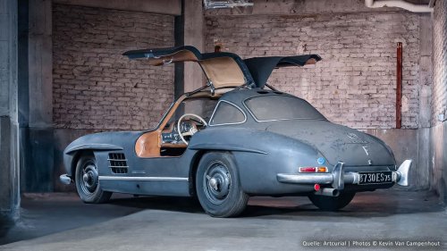 Mercedes, Dieser 70 Jahre alte Mercedes 300 SL punktet mit Patina